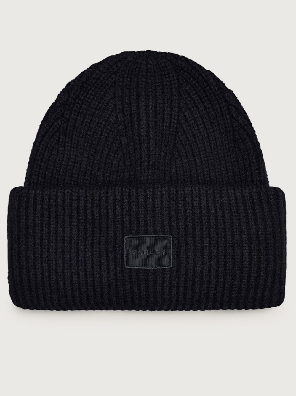 VARLEY WOMENS CARLY RIBBED KNIT BEANNIE IN BLACK /SIZE:ONE SIZE